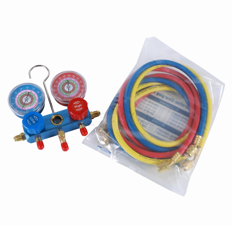 空调冷媒双表阀